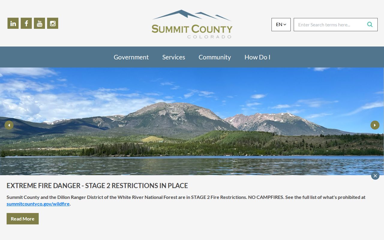 Summit County criminal history county government source